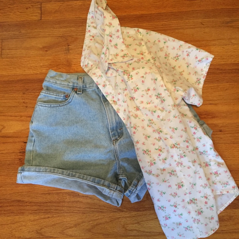 High Rise Lee Shorts
